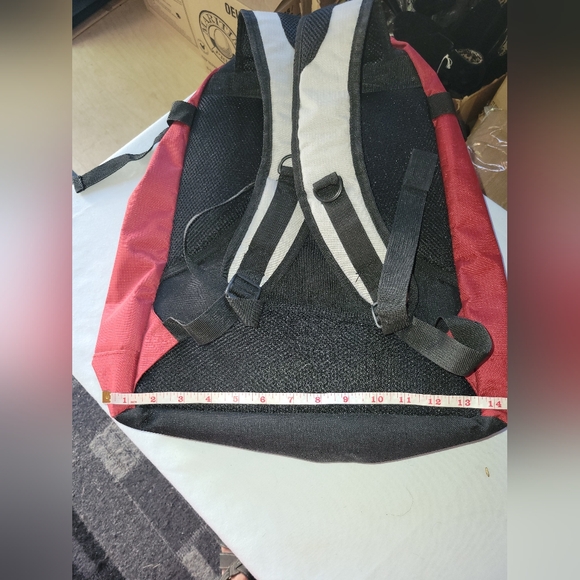 Red and Gray Backpack - Picture 5 of 6